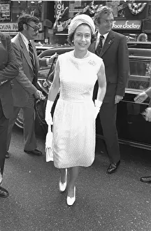 Queen Elizabeth II Visiting Bloomingdales