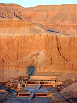 Aerial View Collection: Queen Hatshepsuts Temple, Luxor, Egypt