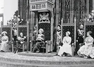 Queen Juliana with Royal Family