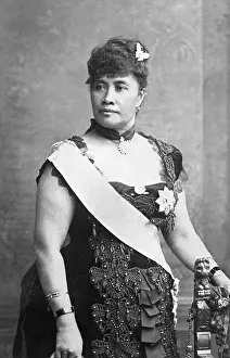 Sash Prints: Queen Liliuokalani of Hawaii