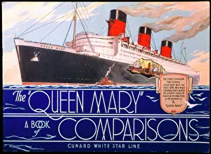 T1686659 Prints: Queen Mary Brochure
