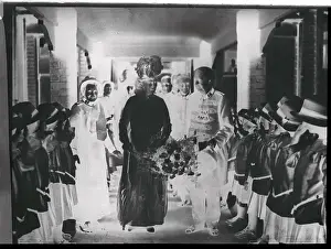 Mary Prints: Queen Mary Visiting a Salvation Army Center