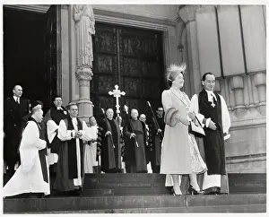 Queen Mother Elizabeth and Horace W.B. Donegan