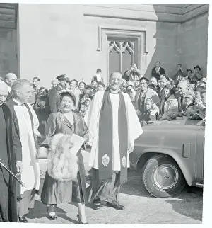 Queen Mother Elizabeth at Washington Cathedral