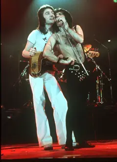Freddie Mercury Prints: Queen Performing in LA