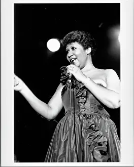 Aretha Franklin Prints: Queen Of Soul Performing