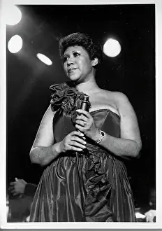 Aretha Franklin Prints: Queen Of Soul Performing
