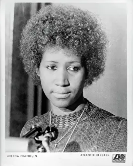 Aretha Franklin Prints: Queen Of Soul Portrait