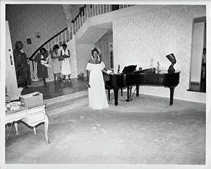 Aretha Franklin Prints: Queen Of Soul In White