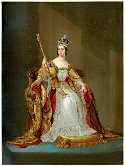 Images Dated 29th June 2013: Queen Victoria in 1837