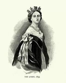Queen Victoria in 1855