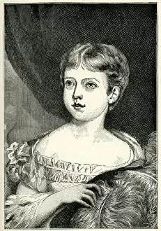Images Dated 21st March 2014: Queen Victoria aged 10
