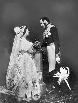 Prince Prints: Queen Victoria And Husband Prince Albert