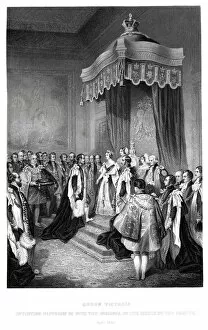 Images Dated 7th March 2011: Queen Victoria and Napoleon III