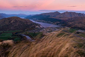 Images Dated 25th April 2016: Queenstown from Remarkable Peak, South Island, New Zealand