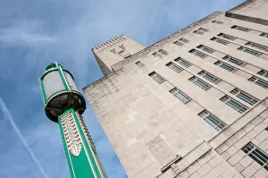 Art Deco Gallery: Queensway Tunnel ventilation building-Liverpool