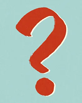 Printstock Collection: Question Mark