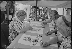 Quilt Prints: Quilt Makers at Fair