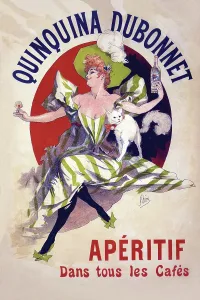 Cafe Prints: Quinquina Dubonnet apéritif dans tous les cafés