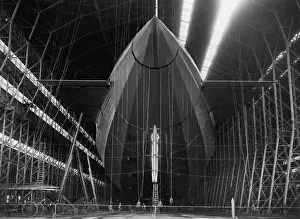 R-100 Airship Tail
