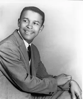 Acr045956 Prints: R and B vocalist and pianist Willie Tee