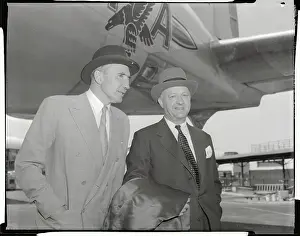 R.A. Butler Conversing with Roger Makins