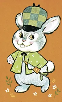 Striding Prints: Rabbit