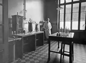 Laboratory Prints: Rabies Testing Laboratory at Pasteur Institute