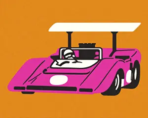 Automotive Prints: Race Car