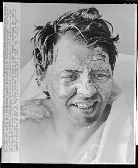Race Car Driver After Crash