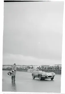 Le Mans Prints: Race Car Drivers Crossing Finish Line
