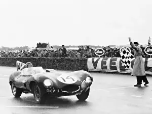 Le Mans Prints: Race Car Rounding Bend