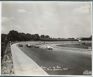 Fast Prints: Race Cars During Indianapolis Racing Event