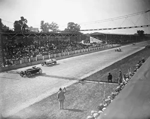 Indianapolis Prints: Race Cars on the Track