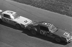Foyt Prints: Race Cars on Track Racing Nose to Tail