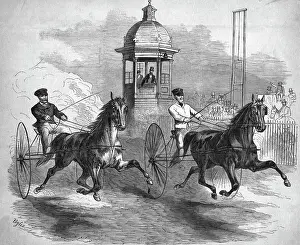 Start Prints: The Race Between Celebrated Trotters