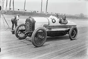 Racetrack Prints: Racecar at Sheepshead Bay Track
