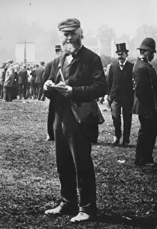 Portrait Male Fashion Prints: Racegoer