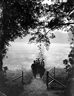 Bizarre Collection: Racegoers In Field