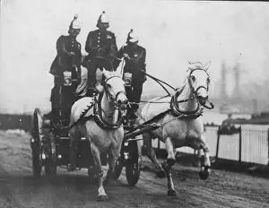 Fire Engine Prints: Racing To The Blaze