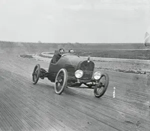 Brooklyn Prints: Racing Car in 1916