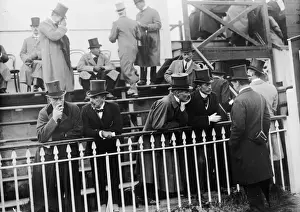 Edwardian Style Prints: Racing Gents