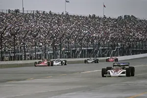 Huty32648 Prints: Racing At Indianapolis 500, 1978