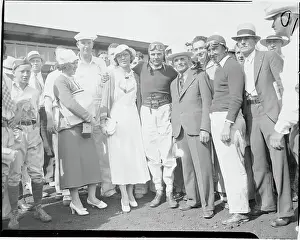 Indianapolis Prints: Racing Victor with Friends