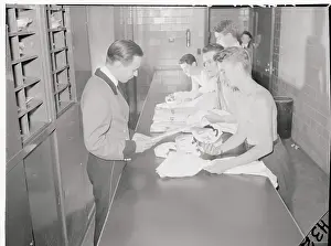 Radio City Music Hall Usher Receiving Uniform