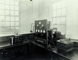 Radio Transmitter From Early 1900's