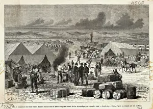 Railroad Encampment in 1868