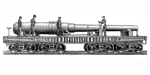 Armored Prints: Railway gun