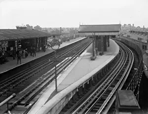 August Prints: Railway Platforms