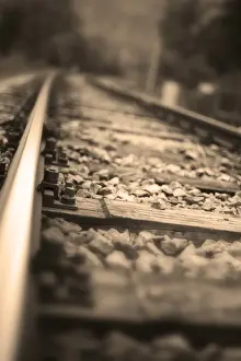 Blurrings Prints: Railway tracks